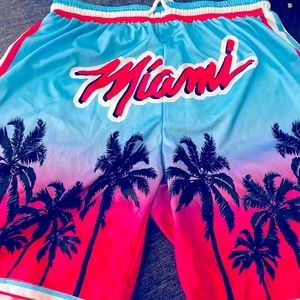 Miami city edition shorts - new but no tag size Medium in men’s